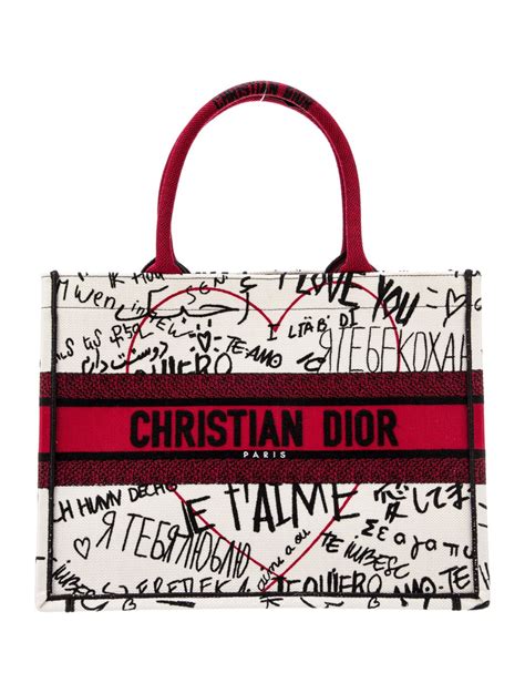 dioramour graffiti|Christian Dior Small Dioramour Graffiti Book Tote .